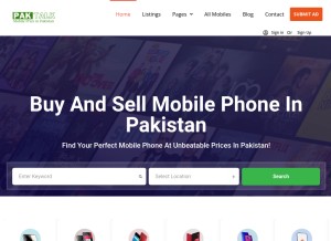 How paktalk.com looks like on a tablet such as an iPad.