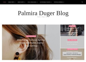 How palmiraduger.top looks like on a tablet such as an iPad.