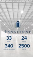 How panattoni.com looks like on a mobile device such as an iPhone.