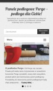 How panele-podlogowe.eu looks like on a mobile device such as an iPhone.