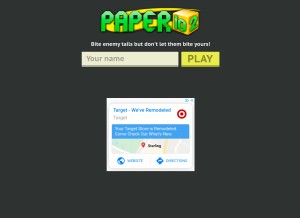 How paperio.site looks like on a tablet such as an iPad.
