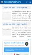 How paraimprimir.org looks like on a mobile device such as an iPhone.