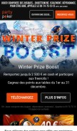 How partypoker.com looks like on a mobile device such as an iPhone.