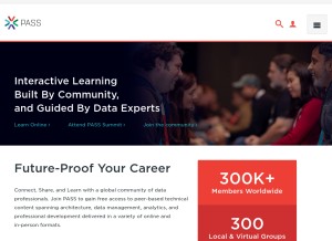How pass.org looks like on a tablet such as an iPad.