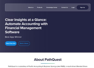 How pathquest.com looks like on a tablet such as an iPad.