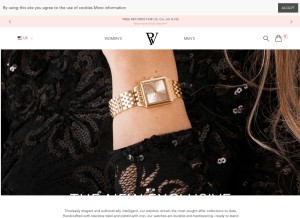 How paul-valentine.com looks like on a tablet such as an iPad.