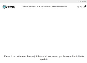 How pawaej.com looks like on a tablet such as an iPad.