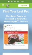 How pawboost.com looks like on a mobile device such as an iPhone.