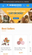 How pawsandwhiskers.store looks like on a mobile device such as an iPhone.