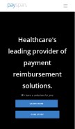 How payspan.com looks like on a mobile device such as an iPhone.
