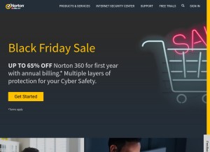 How pctools.com looks like on a tablet such as an iPad.