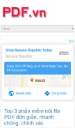 How pdf.vn looks like on a mobile device such as an iPhone.