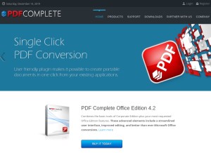 How pdfcomplete.com looks like on a tablet such as an iPad.