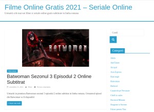 How pe4k.net looks like on a tablet such as an iPad.
