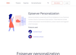 How peerius.com looks like on a tablet such as an iPad.