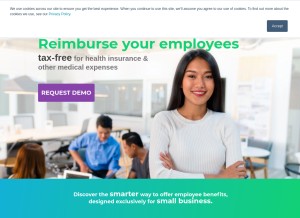 How peoplekeep.com looks like on a tablet such as an iPad.