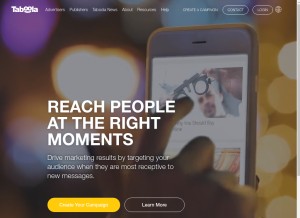 How perfectmarket.com looks like on a tablet such as an iPad.