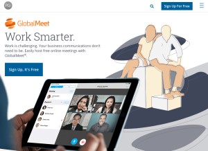 How pgi.com looks like on a tablet such as an iPad.