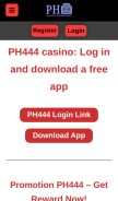 How ph444.org.ph looks like on a mobile device such as an iPhone.