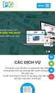 How phanquang.vn looks like on a mobile device such as an iPhone.