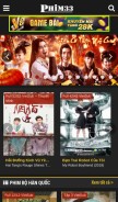 How phim33.top looks like on a mobile device such as an iPhone.
