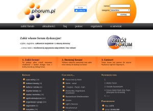 How phorum.pl looks like on a tablet such as an iPad.