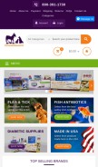 How piccardmeds4pets.com looks like on a mobile device such as an iPhone.