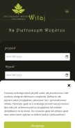 How pietruszewzgorze.pl looks like on a mobile device such as an iPhone.