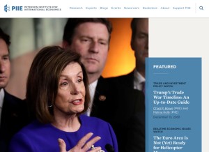 How piie.com looks like on a tablet such as an iPad.