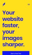 How piio.co looks like on a mobile device such as an iPhone.