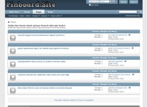 How pinboard.site looks like on a tablet such as an iPad.