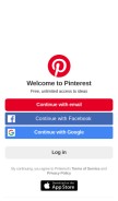 How pinimg.com looks like on a mobile device such as an iPhone.