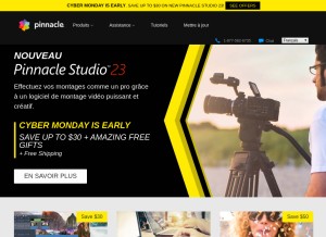 How pinnaclesys.com looks like on a tablet such as an iPad.