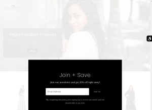 How piousfriday.com looks like on a tablet such as an iPad.