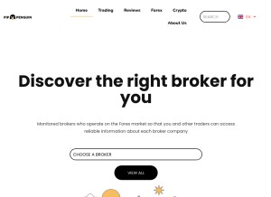How pippenguin.com looks like on a tablet such as an iPad.