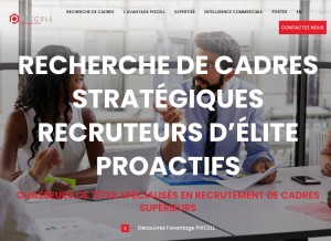 How pixcell.co looks like on a tablet such as an iPad.