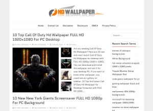 How pixel-creation.com looks like on a tablet such as an iPad.