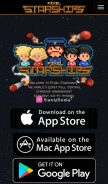 How pixelstarships.com looks like on a mobile device such as an iPhone.