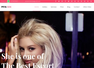 How piyasen.com looks like on a tablet such as an iPad.