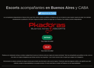 How pkadoras.com looks like on a tablet such as an iPad.