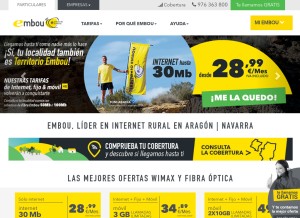 How pl-perseo.net looks like on a tablet such as an iPad.