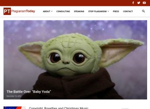 How plagiarismtoday.com looks like on a tablet such as an iPad.