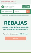 How planetahuerto.es looks like on a mobile device such as an iPhone.