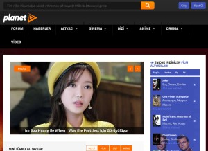 How planetdp.org looks like on a tablet such as an iPad.