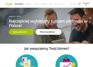 How platnosci.pl looks like on a tablet such as an iPad.