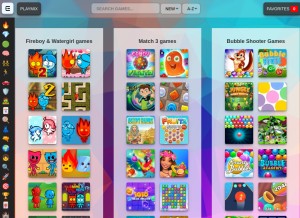 How playmix.gg looks like on a tablet such as an iPad.