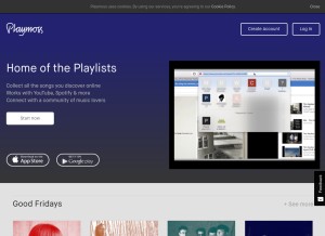 How playmoss.com looks like on a tablet such as an iPad.