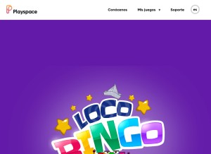 How playspace.com looks like on a tablet such as an iPad.