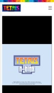 How playtetris.io looks like on a mobile device such as an iPhone.