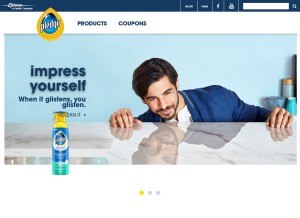 How pledge.com looks like on a tablet such as an iPad.